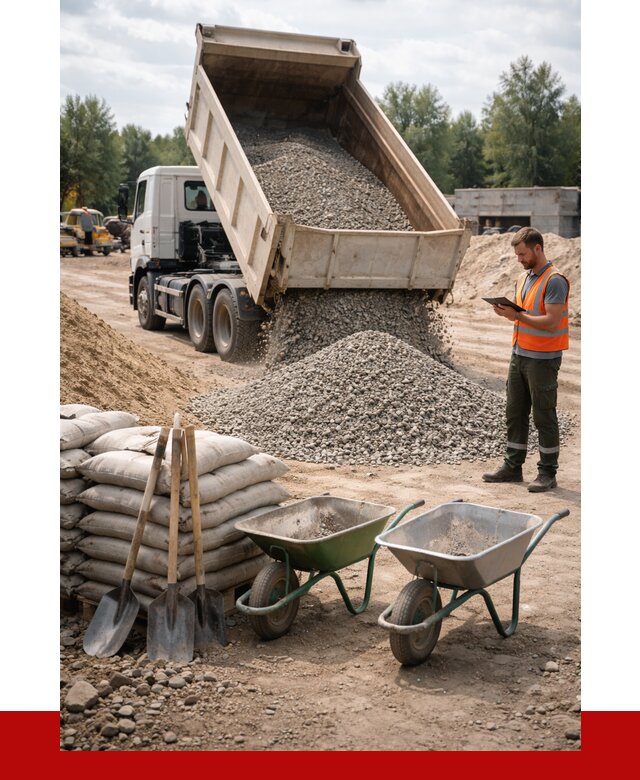 Доставка нерудных материалов в Шатуре от 1229 руб. | ПРОНЕРУДШтр