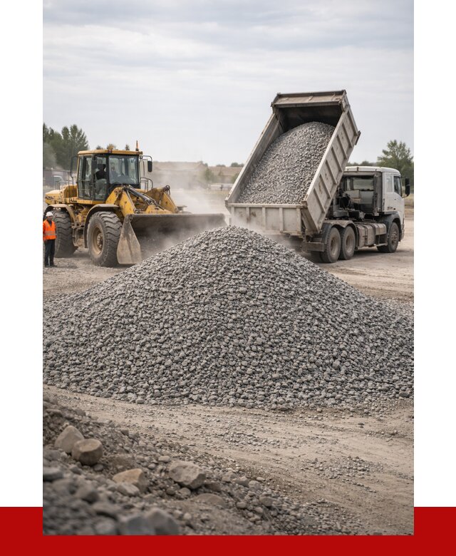 Купить щебень с доставкой в Шатуре от 2561 руб. | ПРОНЕРУДШтр