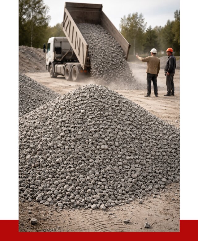 Гранитный щебень фракция 0-5 в Шатуре от 2971 руб ПРОНЕРУДШтр