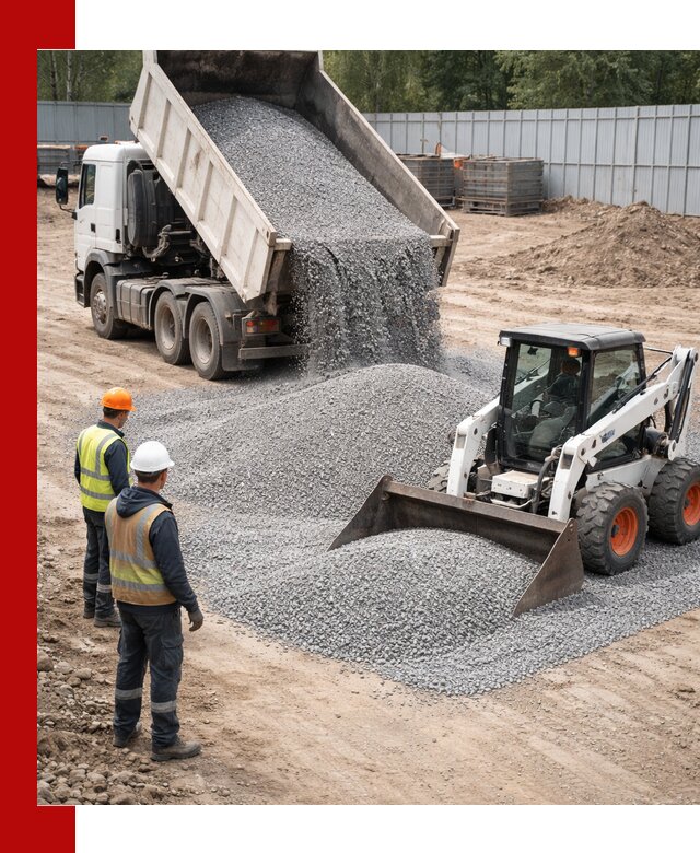 Доставка и продажа гранитного щебня фракции 0-5 в Шатуре