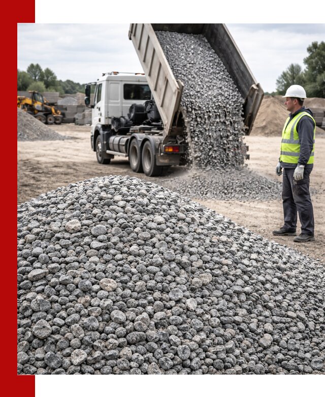 Доставка и продажа гранитного щебня фракции 5-20 в Шатуре