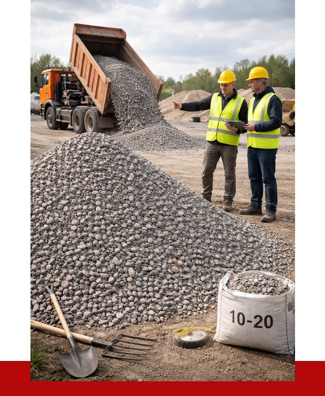 Гранитный щебень фракция 10-20 в Шатуре от 4302 руб.|ПРОНЕРУДШтр