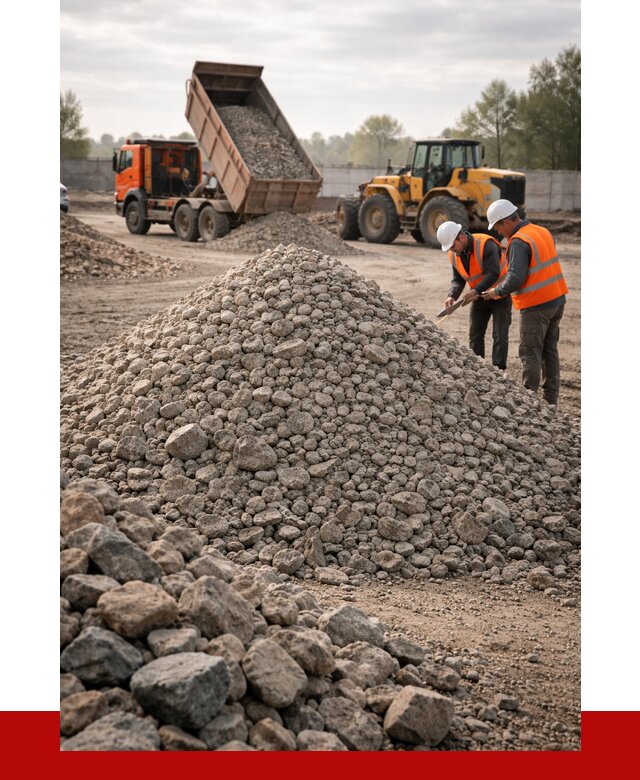 Гранитный щебень фракция 40-70 в Шатуре от 2561 руб ПРОНЕРУДШтр