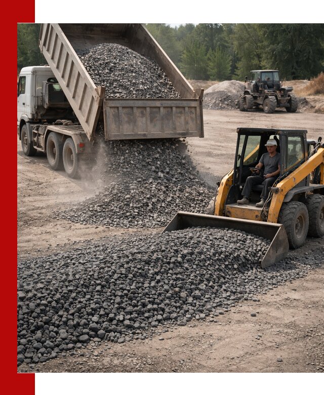 Гранитный щебень фракция 40-70 с доставкой в Шатуре