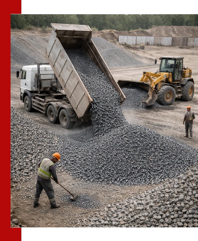 Щебень габбро-диабаз фр. 5-20 с доставкой в Шатуре