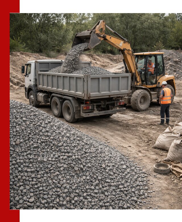 Доставка гравийного щебня в Шатуре оптом и в розницу