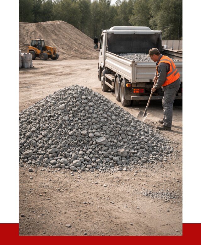 Гравийный щебень фракция 5-10 в Шатуре от 2254 р. | ПРОНЕРУДШтр