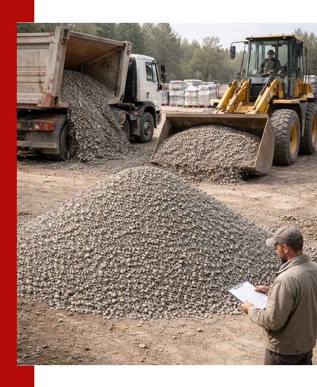 Гравийный щебень фракция 5–10 с доставкой в Шатуре