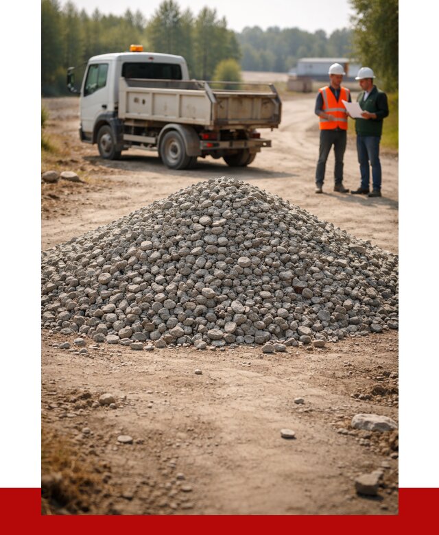 Гравийный щебень фракция 20-40 в Шатуре от 1229 р. | ПРОНЕРУДШтр