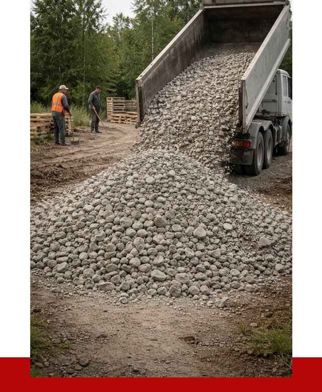 гравийный щебень фракция 70-120 в Шатуре от 2510 р. ПРОНЕРУДШтр