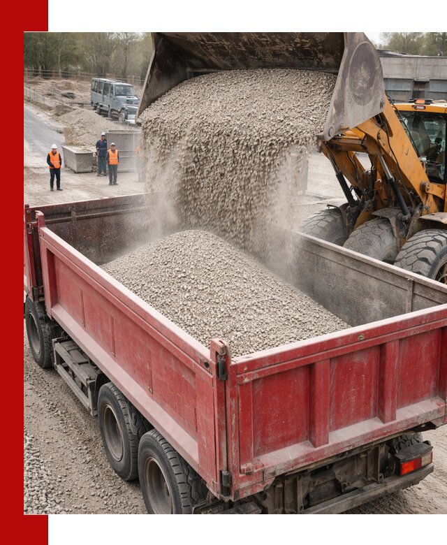 Купить известняковый щебень фракции 0-5 с доставкой в Шатуре