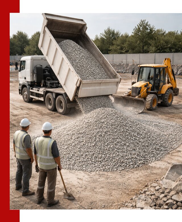 Купить известняковый щебень фракции 5–10 мм с доставкой в Шатуре