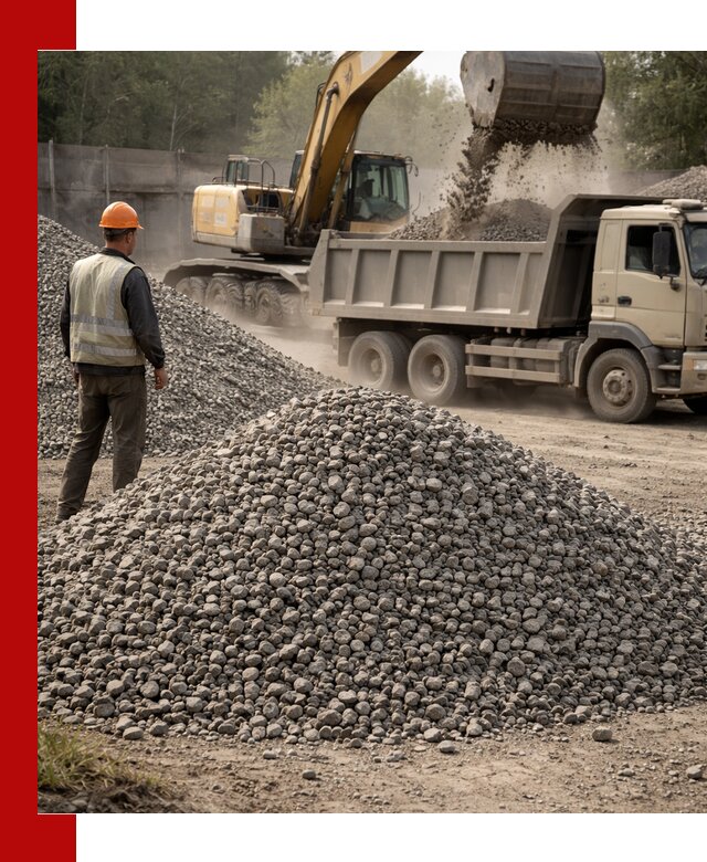 Шлаковый щебень фракция 5-20 с доставкой в Шатуре