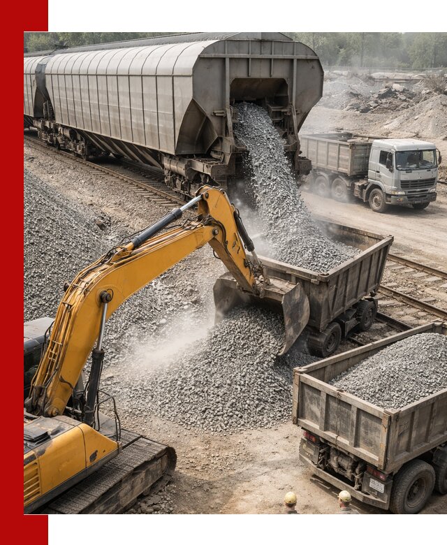 Доставка железнодорожного щебня в Шатуре крупными партиями быстрого отгруза