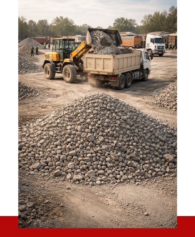 Вторичный щебень фракция 40-70 в Шатуре от 1782 р, ПРОНЕРУДШтр