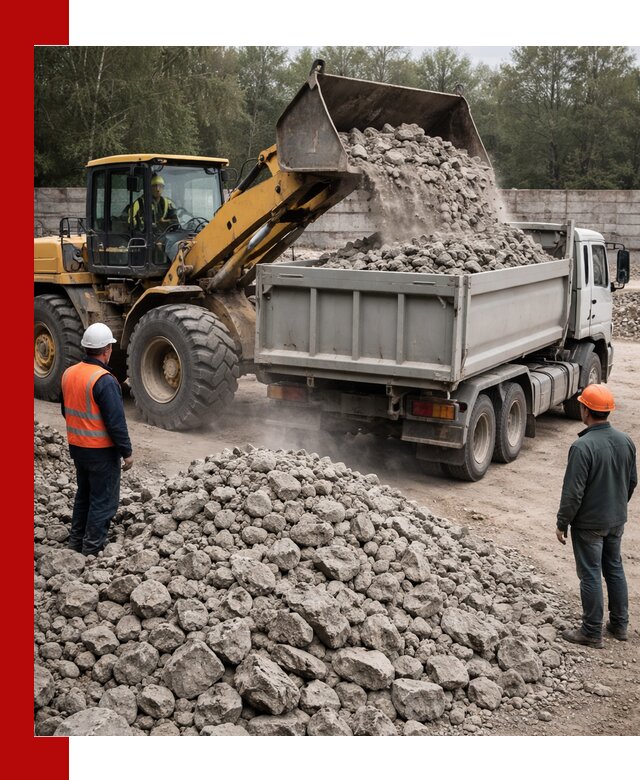 Вторичный щебень фракция 70–150 в Шатуре с доставкой