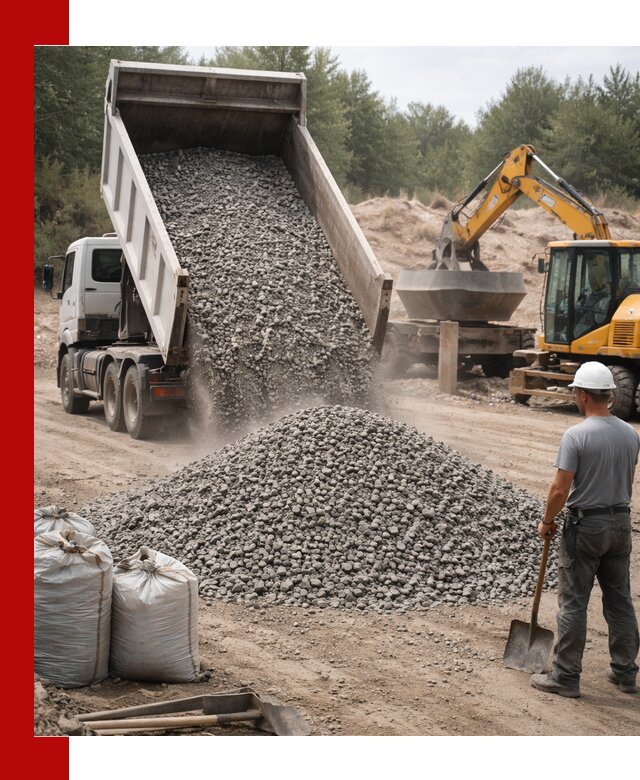 Доставка и продажа бетонного щебня в Шатуре