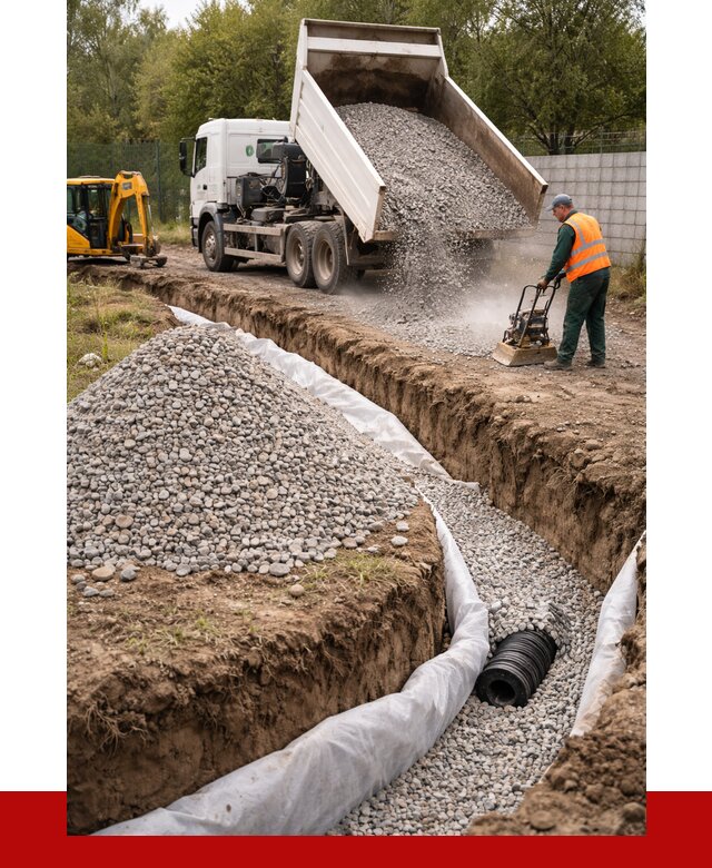 Щебень для дренажа в Шатуре от 1895 р., ПРОНЕРУДШтр доставка