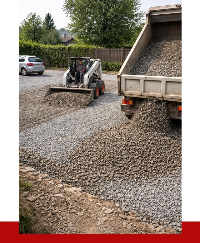 Щебень для парковки в Шатуре с доставкой от 1229 р.| ПРОНЕРУДШтр