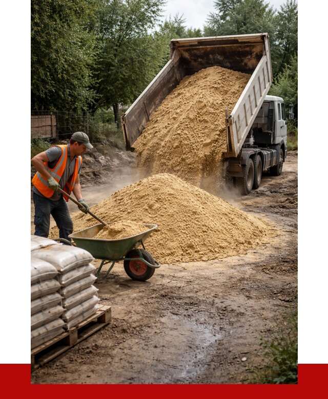 Купить песок с доставкой в Шатуре от 1844 р. | ПРОНЕРУДШтр