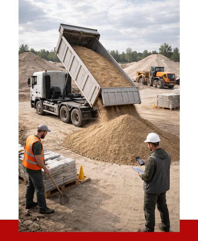 Карьерный песок с доставкой в Шатуре от 3688 р. ПРОНЕРУДШтр