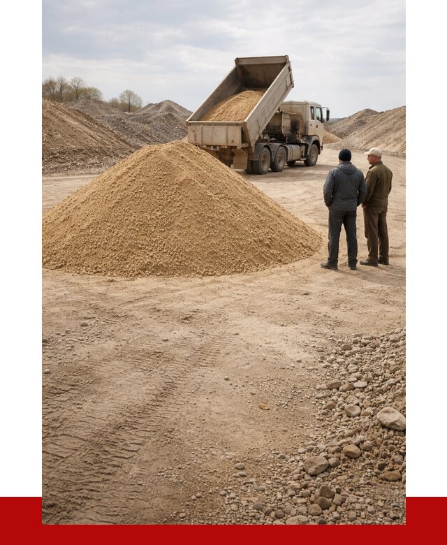 Карьерный песок крупнозернистый в Шатуре от 8707 р | ПРОНЕРУДШтр