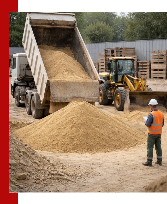 Доставка карьерного мелкозернистого песка в Шатуре