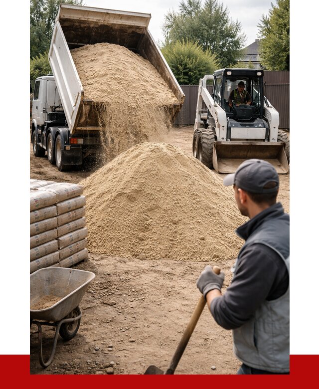 Мытый речной песок с доставкой в Шатуре от 1485 р. | ПРОНЕРУДШтр
