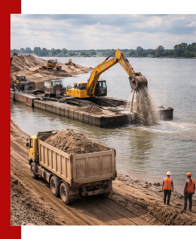 Намывной песок с доставкой в Шатуре оптом и в розницу