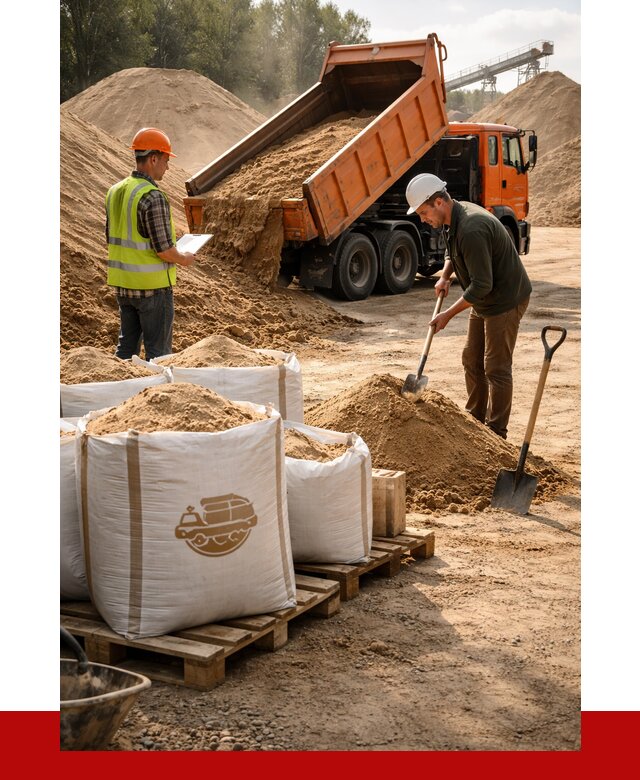 Строительный песок в Шатуре от 2254 р. с доставкой, ПРОНЕРУДШтр