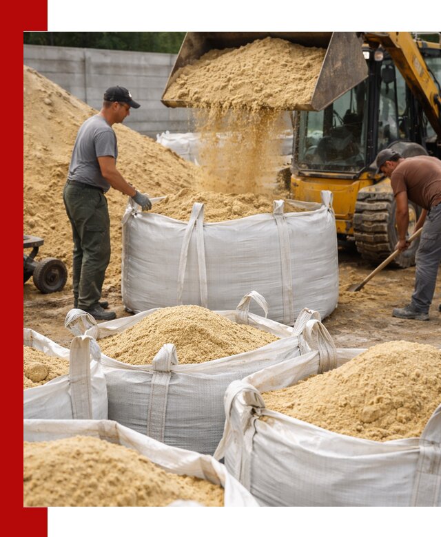 Поставка качественного песка для кладки в Шатуре