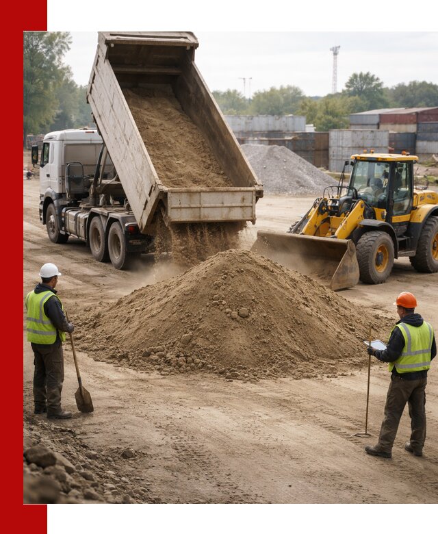 Доставка и продажа пескогрунта оптом и в розницу в Шатуре