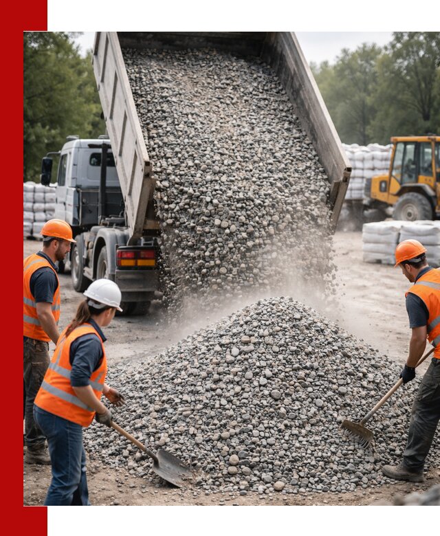 Доставка гравия и камня в Шатуре оптом и в розницу