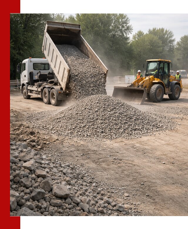 Гравий фракция 5–20 доставка в Шатуре оптом и в розницу