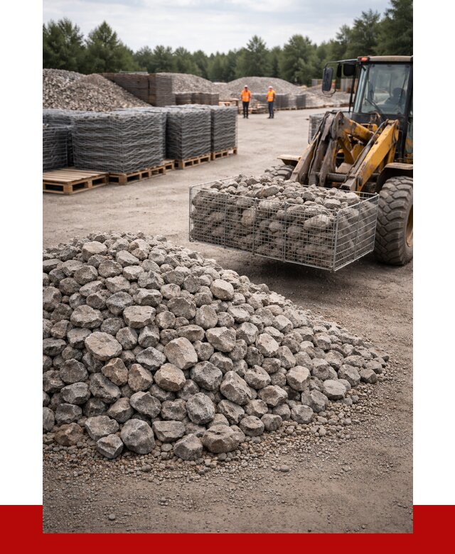 Камень для габионов фракция 70-150 в Шатуре от 4302 р. | ПРОНЕРУДШтр