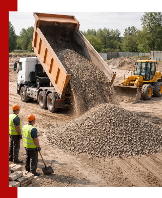 Доставка щебёночно-песчаной смеси ЩПС С7 в Шатуре