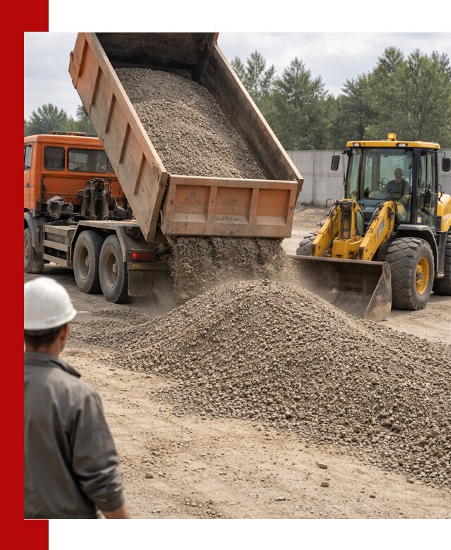 Доставка щпс С8 самосвалами в Шатуре от производителя