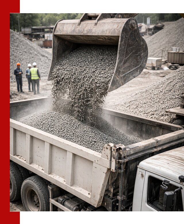 Отсев и крошка для строительства и дорожных работ в Шатуре