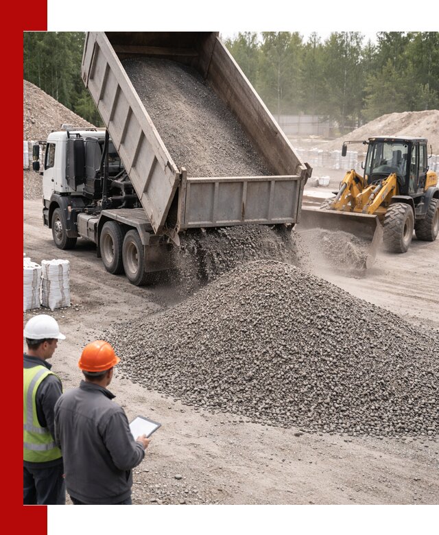 Доставка и продажа гранитного отсева 0-10 в Шатуре