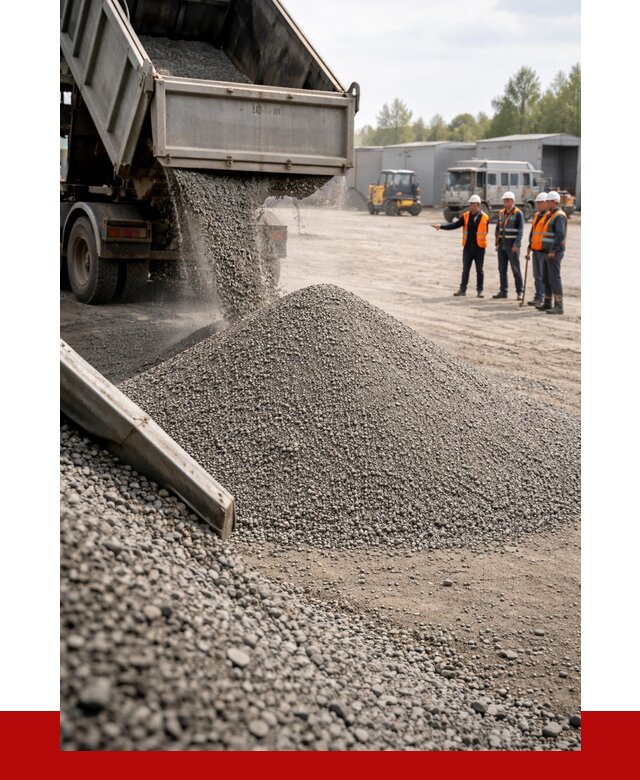 Гравийный отсев 0-5 в Шатуре от 1229 р. с доставкой | ПРОНЕРУДШтр