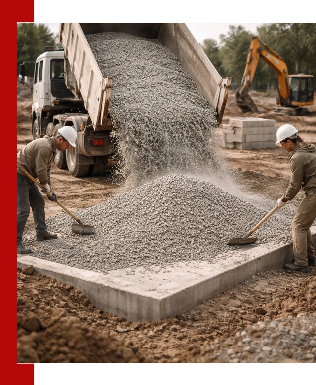 Доставка и продажа отсева для бетона в Шатуре