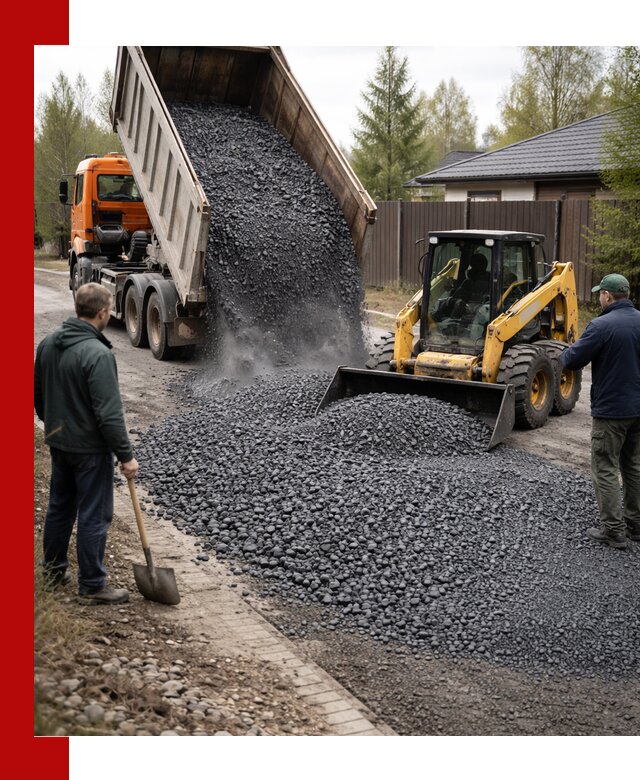 Крошка габбро с доставкой в Шатуре для строительных работ