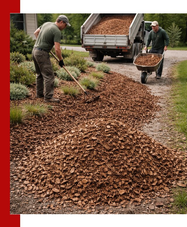 Крошка для мульчирования с доставкой в Шатуре