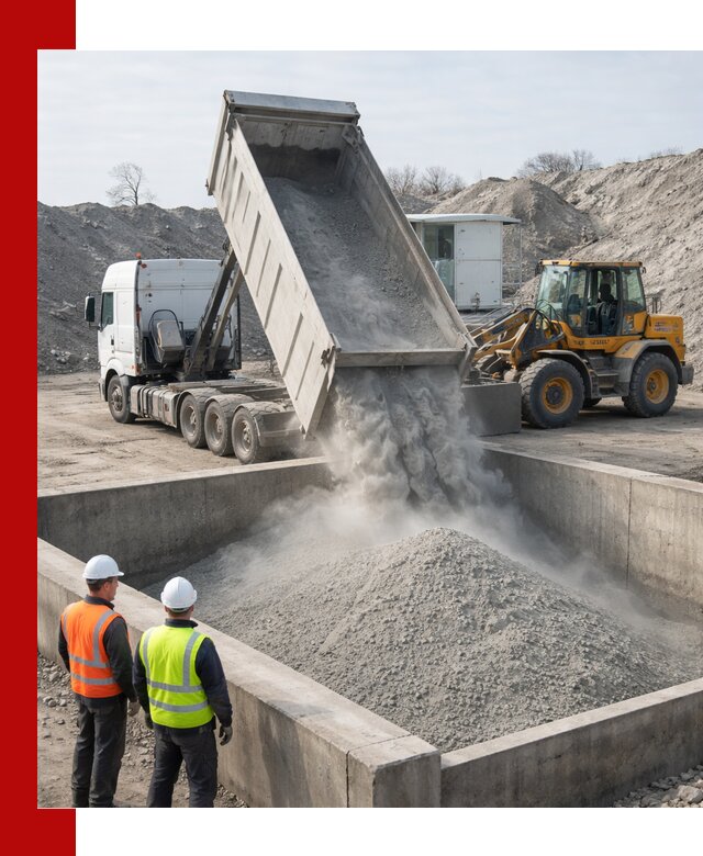 Доставка цемента навалом в Шатуре крупными партиями