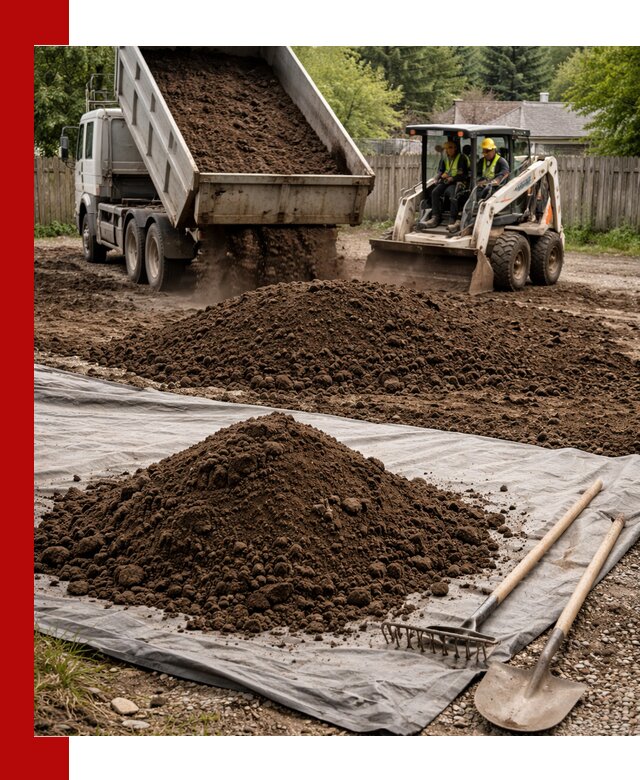 Грунт для отсыпки участка с доставкой в Шатуре