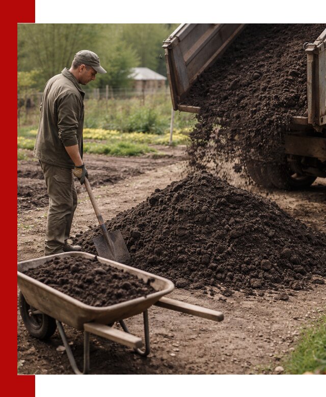 Доставка качественной земли для огорода в Шатуре