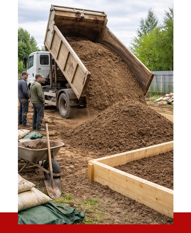 Торфо песчаная смесь в Шатуре с доставкой от 1895 р. | ПРОНЕРУДШтр
