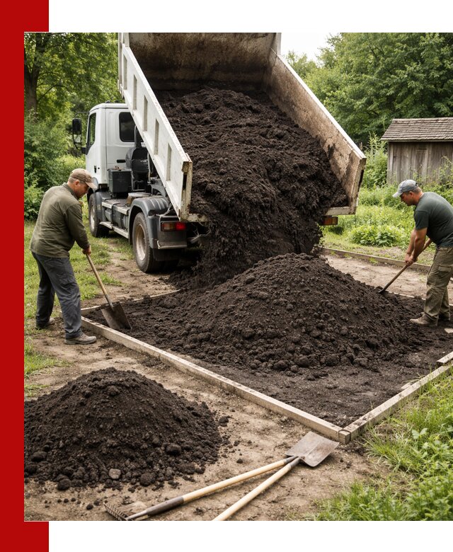 Купить чистый чернозем для огорода с доставкой в Шатуре