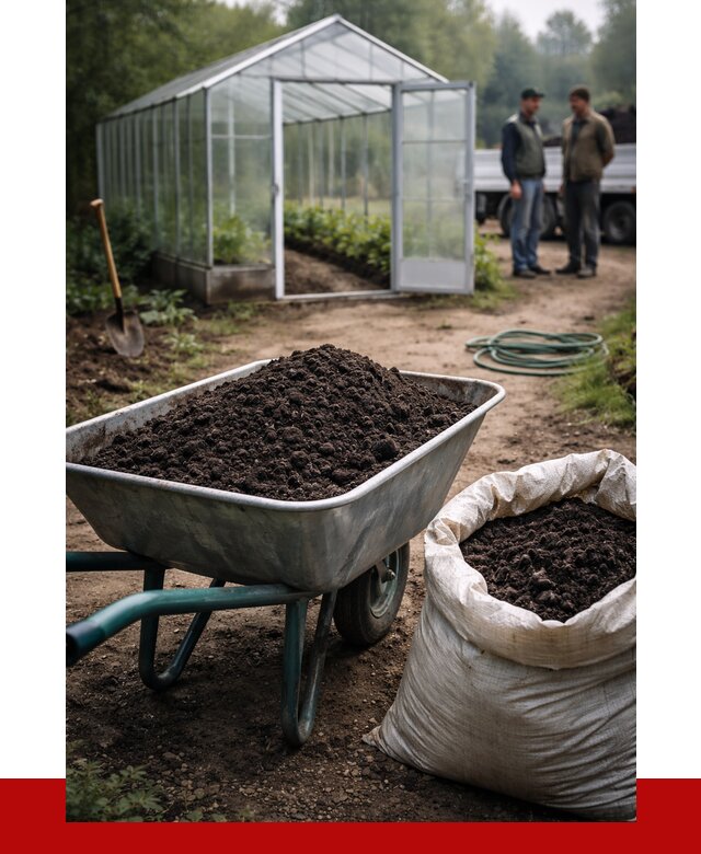 Чернозем для теплицы в Шатуре с доставкой от 1537 р. | ПРОНЕРУДШтр