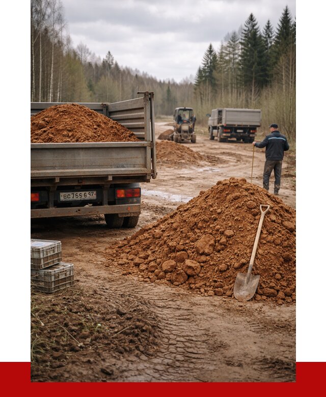 Глина и суглинки в Шатуре от 4610 р. за куб | ПРОНЕРУДШтр